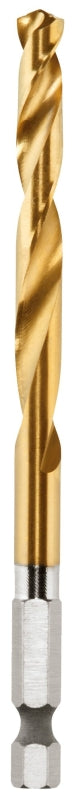 MILWAUKEE Milwaukee SHOCKWAVE 48-89-4614 Impact Drill Bit, 17/64 in Dia, 4-1/4 in OAL, Twist Flute, 1/4 in Dia Shank, Hex Shank TOOLS MILWAUKEE
