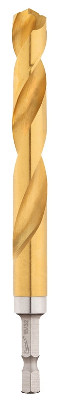 MILWAUKEE Milwaukee SHOCKWAVE Impact Duty 48-89-4628 Impact-Duty Drill Bit, 31/64 in Dia, 1/4 in Dia Shank, Hex Shank TOOLS MILWAUKEE
