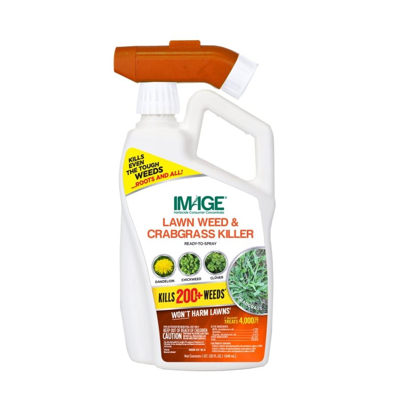 IMAGE IMAGE 100526911 Ready-to-Use Vegetation Killer, Liquid, Brown, 32 oz Bottle LAWN & GARDEN IMAGE