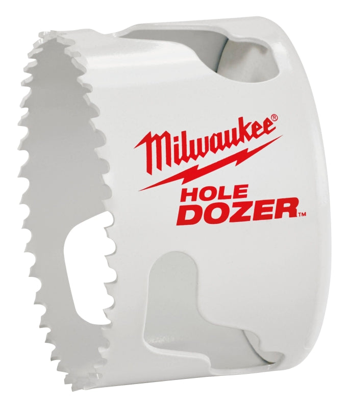 MILWAUKEE Milwaukee Hole Dozer 49-56-0163 Hole Saw, 2-3/4 in Dia, 1-5/8 in D Cutting, 5/8-18 Arbor, 3 TPI TOOLS MILWAUKEE   