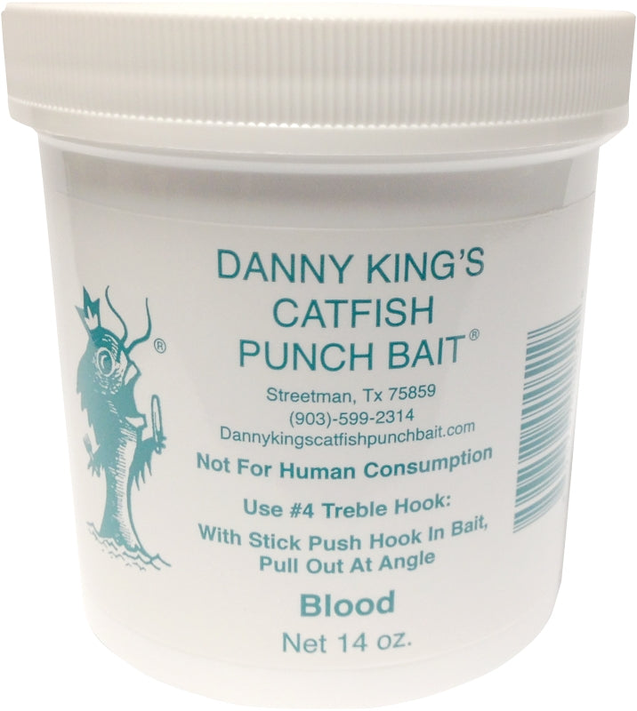 DANNY KINGS Danny King's Catfish Punch Bait 51 Fishing Scent, Blood, 14 oz APPLIANCES & ELECTRONICS DANNY KINGS