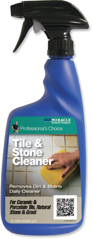 MIRACLE SEALANTS Miracle Sealants TSC-6/1-32OZ Tile and Stone Cleaner, 32 oz, Liquid, Floral, Brown CLEANING & JANITORIAL SUPPLIES MIRACLE SEALANTS