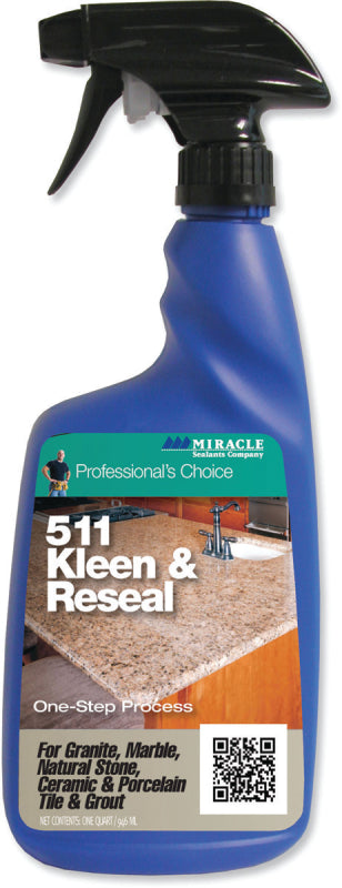 MIRACLE SEALANTS Miracle Sealants KL-RE-32OZ-6/1 Kleen and Reseal, 32 oz, Floral, Purple CLEANING & JANITORIAL SUPPLIES MIRACLE SEALANTS