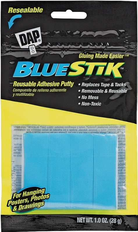 DAP DAP Bluestik 01201 Adhesive Putty, Blue PAINT DAP   
