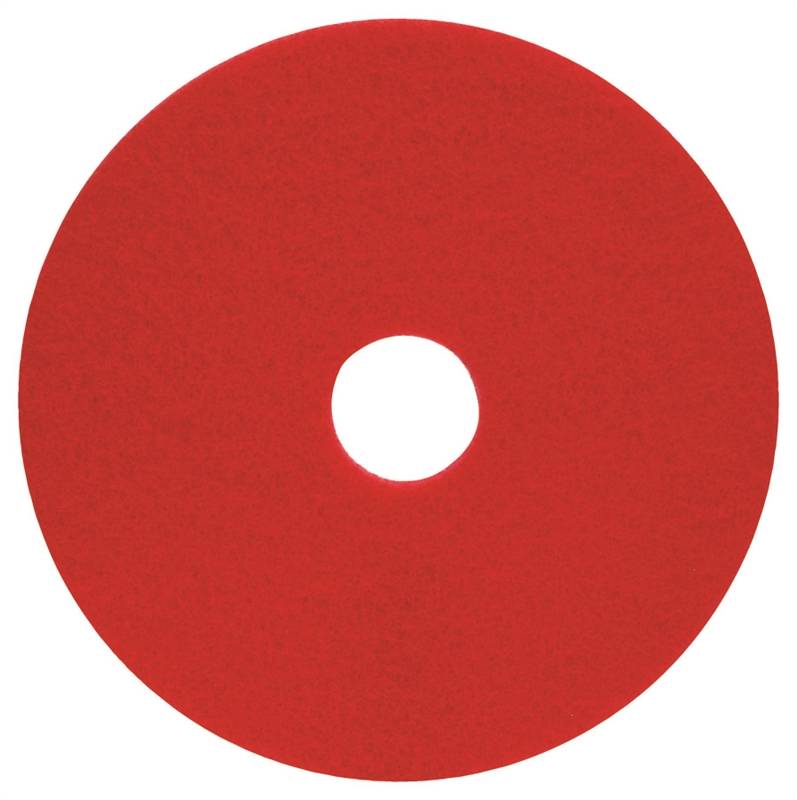 NORTH AMERICAN PAPER North American Paper 420414 Light Buffing Pad, Red CLEANING & JANITORIAL SUPPLIES NORTH AMERICAN PAPER   