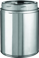 SELKIRK Selkirk 206009 Chimney Pipe, 6 in ID, 8 in OD, 9 in L, Stainless Steel PLUMBING, HEATING & VENTILATION SELKIRK