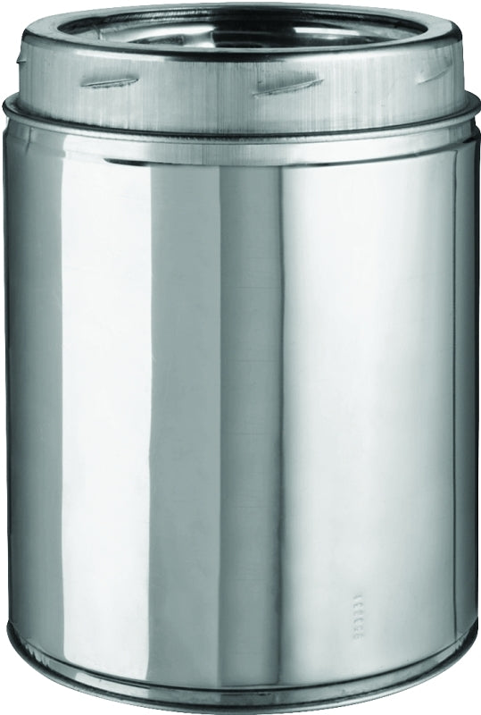 SELKIRK Selkirk 206009 Chimney Pipe, 6 in ID, 8 in OD, 9 in L, Stainless Steel PLUMBING, HEATING & VENTILATION SELKIRK