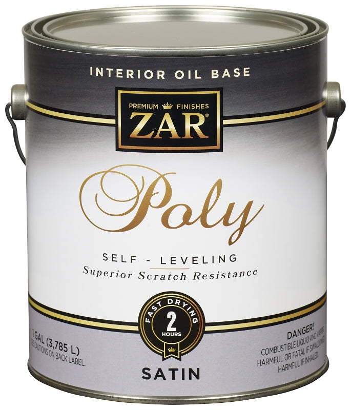 ZAR ZAR 32913 Polyurethane, Liquid, Clear, 1 gal, Can PAINT ZAR   