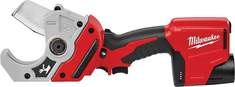 MILWAUKEE Milwaukee 2470-21 Plastic Pipe Shear Kit, Battery Included, 12 V, 1.5 Ah, 2 in Cutting Capacity, Switch Control PAINT MILWAUKEE