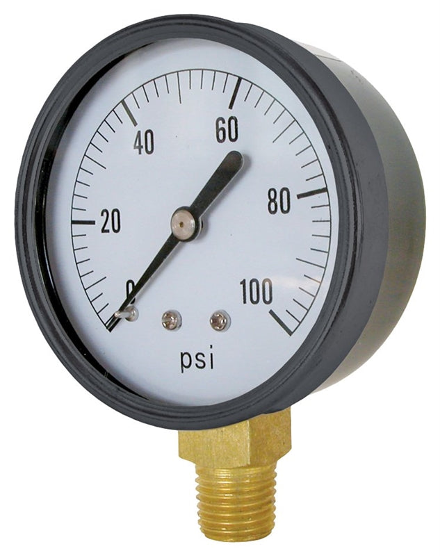 VALLEY INDUSTRIES Valley Industries CS-1124DAB100 Pressure Gauge HARDWARE & FARM SUPPLIES VALLEY INDUSTRIES