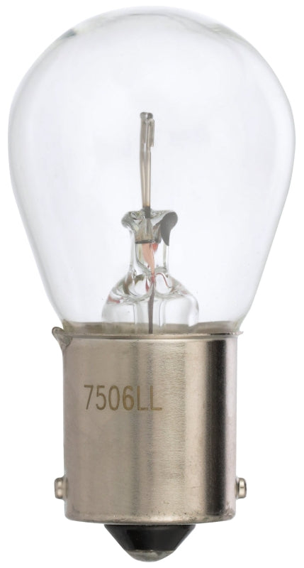 EIKO Peak 7506LL-BPP Miniature Automotive Bulb, 13.5 V, 25 W, Incandescent Lamp, Bayonet, Clear AUTOMOTIVE EIKO   