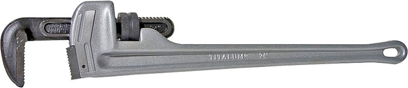 SUPERIOR TOOL Superior Tool 04824 Pipe Wrench, 3 in Jaw, 24 in L, Straight Jaw, Aluminum, Epoxy-Coated TOOLS SUPERIOR TOOL   