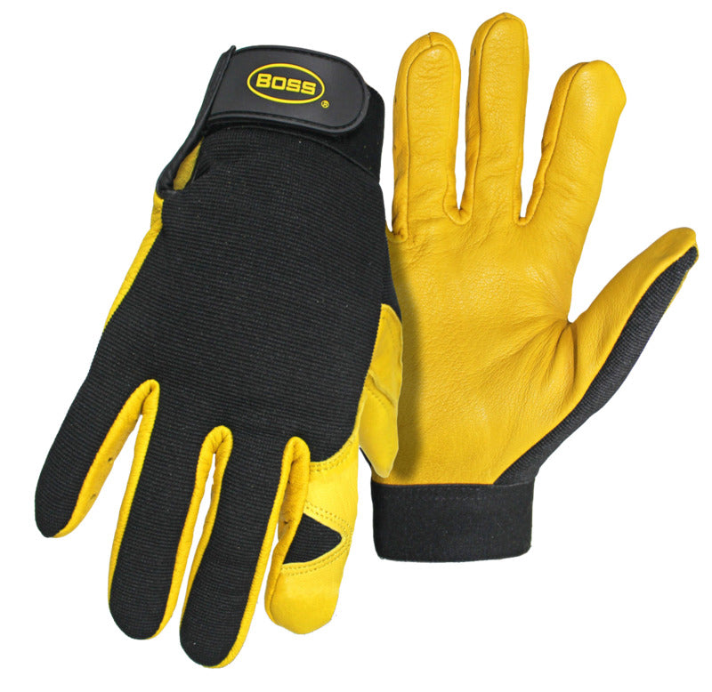 BOSS MFG Boss GUARD 4087XL Gloves, XL, Nylon/Spandex Back CLOTHING, FOOTWEAR & SAFETY GEAR BOSS MFG   