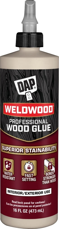 DAP DAP Professional Series 7079800481 Wood Glue, 16 oz PAINT DAP