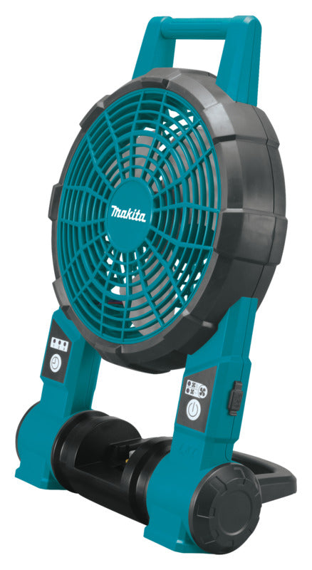 MAKITA Makita DCF201Z Jobsite Fan, Tool Only, 18 V, 5 Ah, 2-Speed, Includes: (1) AC Adapter PAINT MAKITA