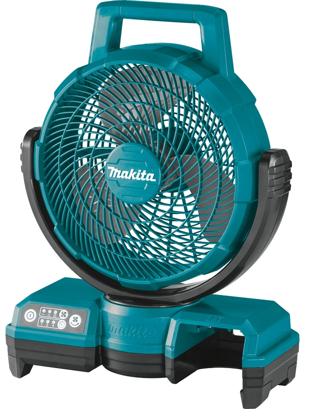 MAKITA Makita DCF203Z Fan, Tool Only, 18 V, 290 cfm Air, 3-Speed, Includes: TE00000170 AC Adapter PAINT MAKITA   