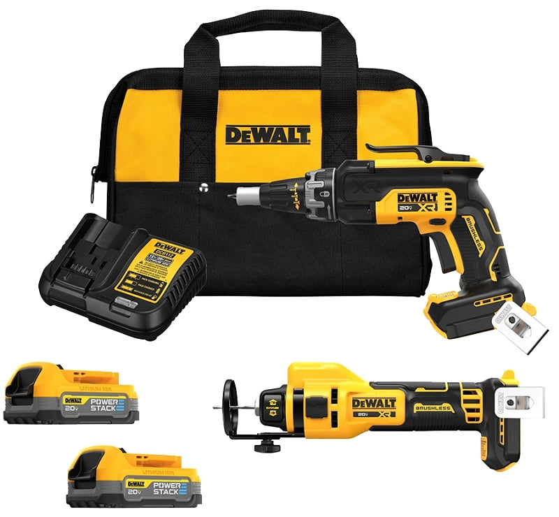 DEWALT DEWALT DCK265E2 Combo Tool Kit, Battery Included, 1.7 Ah, 20 V TOOLS DEWALT