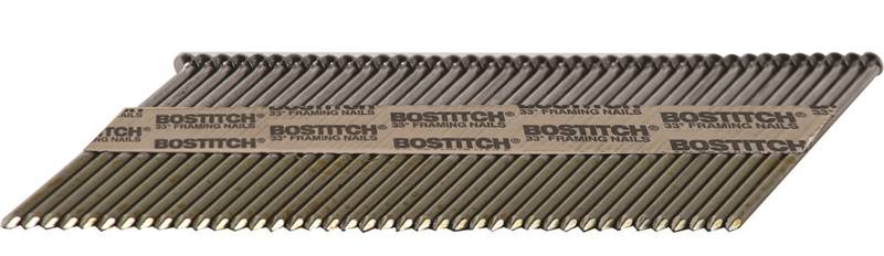 BOSTITCH Bostitch PT-12D131GFH2 Framing Nail, 3-1/4 in L, Steel, Galvanized, Clipped Head, Smooth Shank
