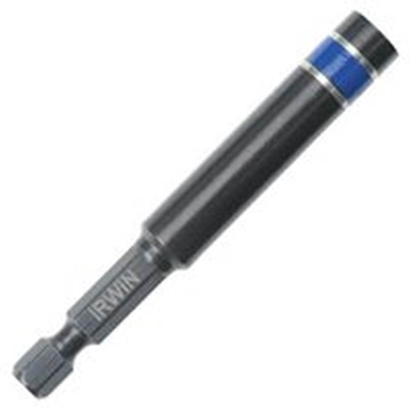 IRWIN Irwin 1837579 Bit Holder with C-Ring, 1/4 in Drive, Hex Drive, 1/4 in Shank, Hex Shank, Steel TOOLS IRWIN