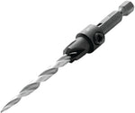IRWIN Irwin 1882630 Drill Bit, 7/64 in Dia, 3-3/8 in OAL, Countersink, 4-Flute, 1/4 in Dia Shank TOOLS IRWIN