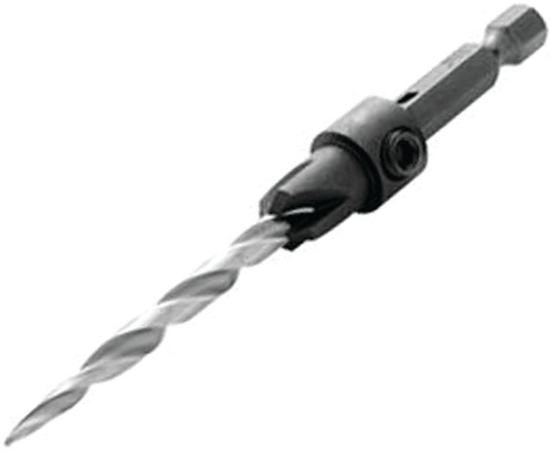 IRWIN Irwin 1882792 Countersink Bit Set, Specifications: 1/4 in Shank, HSS, Includes: #4, #6, #8, #10, #12 #14 Countersinks TOOLS IRWIN