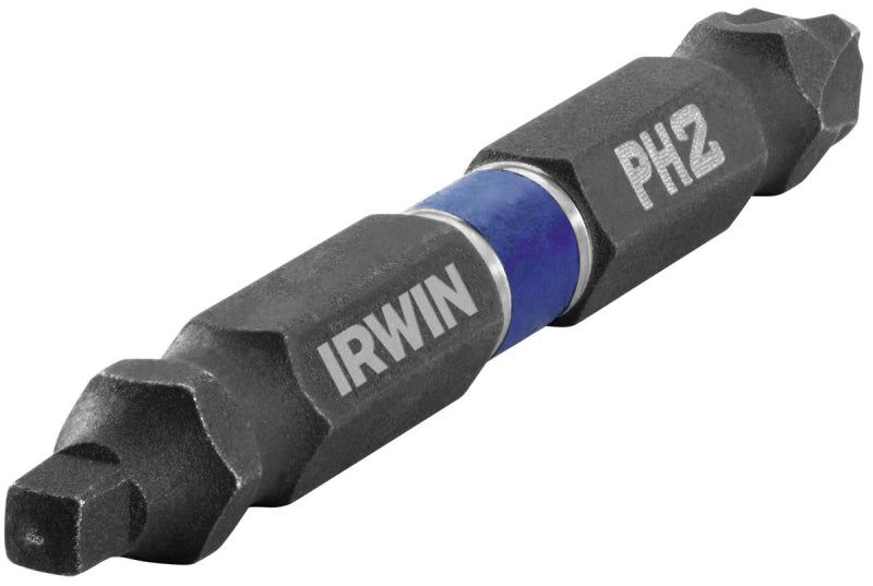 IRWIN Irwin IWAF32DEP2SQ2 Insert Bit, 2 in Drive, 1/4 in Shank, Hex Shank, 2-1/2 in L, Steel TOOLS IRWIN