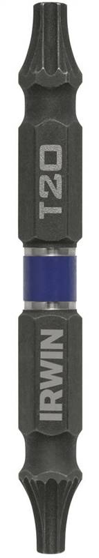 IRWIN Irwin IWAF32DET15T202 Double-Ended Driver Bit, 1/4 in Shank, Hex Shank, 2-1/2 in L, Steel TOOLS IRWIN