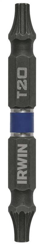 IRWIN Irwin 1892007 Power Bit, T20 Drive, Torx Drive, 1/4 in Shank, Hex Shank, 2-3/8 in L, High-Grade Steel TOOLS IRWIN