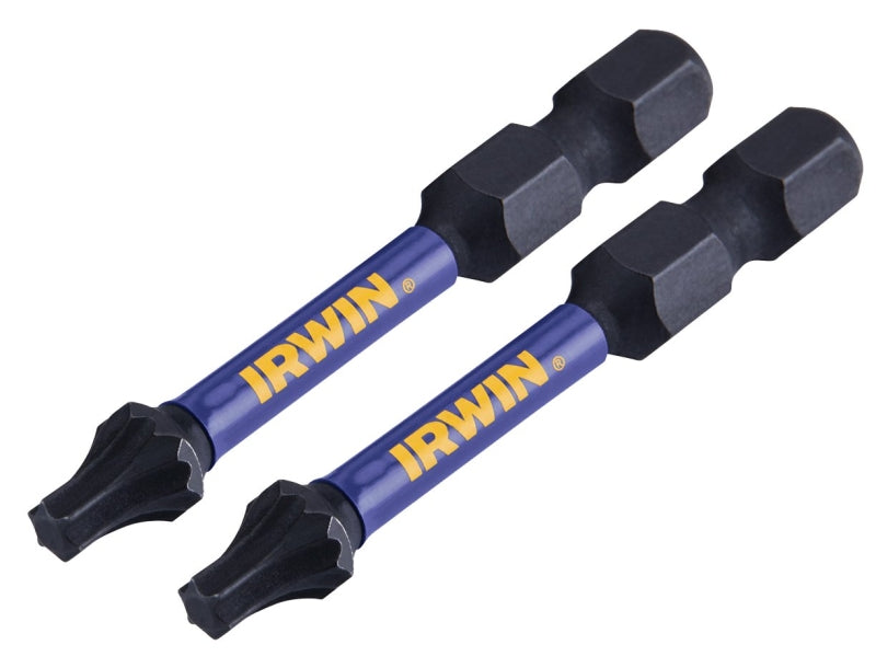 IRWIN Irwin IWAF32TX202 Power Bit, T20 Drive, Torx Drive, 1/4 in Shank, Hex Shank, 2 in L, Steel HARDWARE & FARM SUPPLIES IRWIN