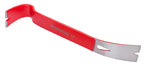 CRESCENT Crescent CODE RED Series FB13 Pry Bar, 13 in L, Nail Slots Tip, Steel, Red, 3-1/4 in W PAINT CRESCENT