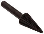 FORNEY Forney 60074 Conical Shaped Rotary File, 1/2 in Dia Cutting, 1/4 in Dia Shank, Steel TOOLS FORNEY