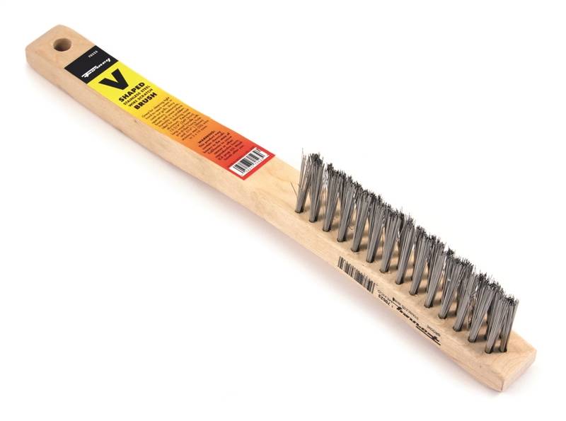 FORNEY Forney 70523 Scratch Brush, 0.014 in L Trim, Stainless Steel Bristle PAINT FORNEY