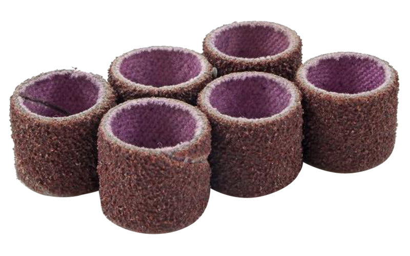 FORNEY Forney 60219 Series Sanding Drum Kit, Specifications: Medium Grit Grade, 30,000 rpm Speed Rating, Red TOOLS FORNEY
