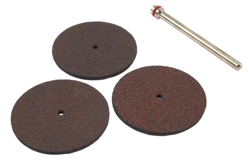 FORNEY Forney 60222 Cut-Off Wheel Kit, 1-1/4 in Dia, 1/8 in Arbor TOOLS FORNEY