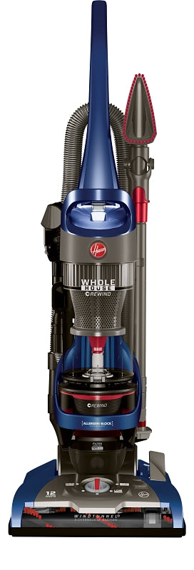 HOOVER Hoover UH71250 Upright Vacuum Cleaner, HEPA Filter, 25 ft L Cord, Blue APPLIANCES & ELECTRONICS HOOVER   