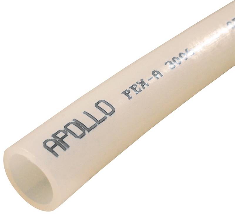 APOLLO Apollo EPPW1001 PEX-A Pipe Tubing, 1 in, Opaque, 100 ft L, 200 deg F Temperature PLUMBING, HEATING & VENTILATION APOLLO