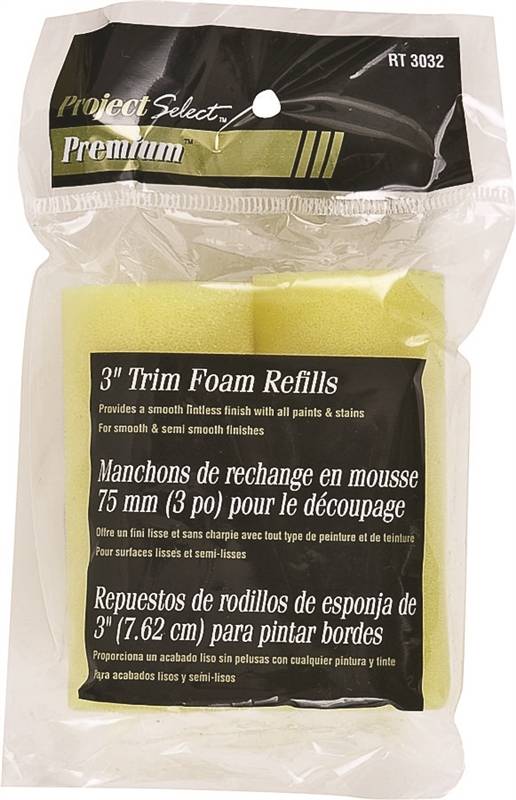 LINZER Linzer RT3032 Roller Cover, 3 in L, Foam Cover, 12/PK PAINT LINZER
