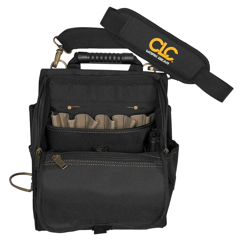 HULTAFORS CLC Tool Works Series 1509 Tool Pouch, 21-Pocket, Polyester, Black TOOLS HULTAFORS