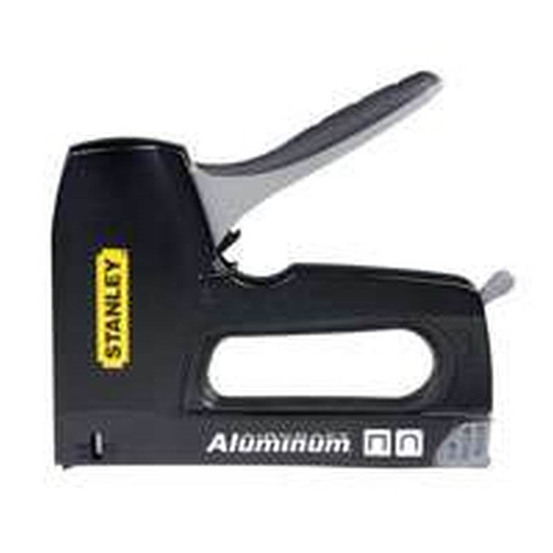 STANLEY Stanley CT10X Cable Tacker, 200 Magazine, 5/16 in W Crown, 3/8 to 9/16 in L Leg, Black TOOLS STANLEY   