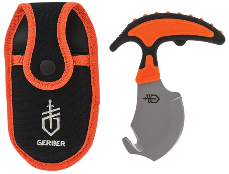 GERBER Gerber 31-002743N Skin and Gut Knife, Fixed, Polymer, Black/Orange SPORTS & RECREATION GERBER