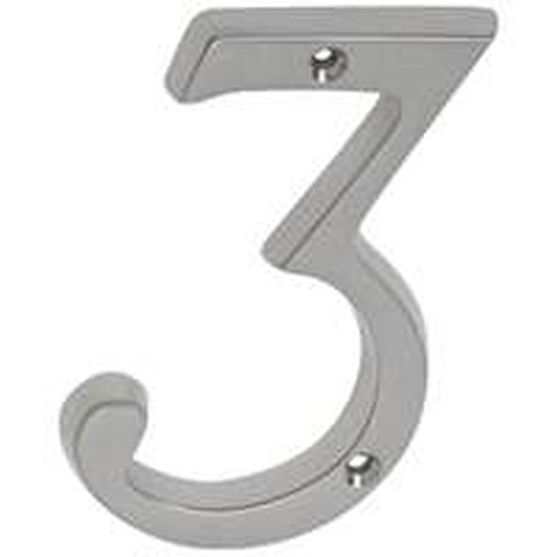 SCHLAGE BUILDERS HARDWARE NUMBER HOUSE 3 SB 4IN SAT NKL HARDWARE & FARM SUPPLIES SCHLAGE BUILDERS HARDWARE