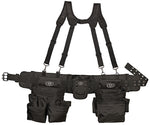 DEAD ON Dead On DO-FR Tool Rig with Suspenders, Poly Fabric, Black, 30-Pocket TOOLS DEAD ON   