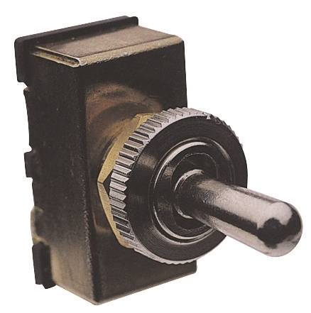 CALTERM Calterm 45100 Toggle Switch, 20 A, 12 V, Screw Terminal, Brass Housing Material, Tan AUTOMOTIVE CALTERM   