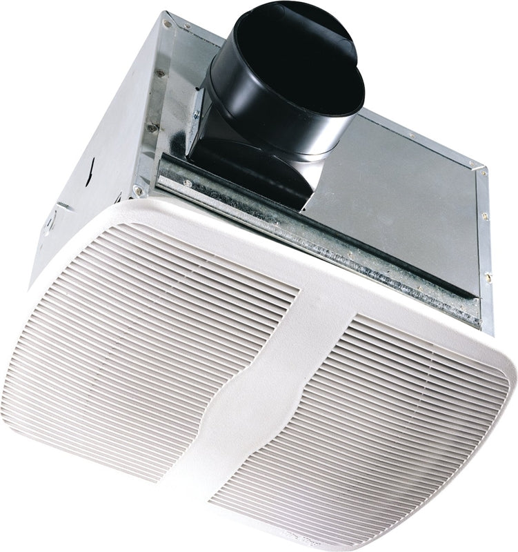 AIR KING Air King AK80H Exhaust Fan, 9.4 in L, 10.88 in W, 0.3 A, 120 V, 70 cfm Air, Metal, White PLUMBING, HEATING & VENTILATION AIR KING