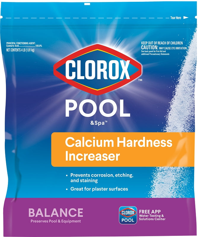 CLOROX Clorox 12204CLX Calcium Hardness Increaser, 5 lb, Granular, Odorless, Off-White CLEANING & JANITORIAL SUPPLIES CLOROX   