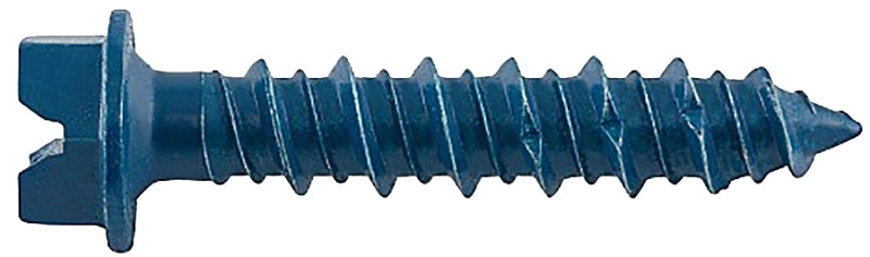 DEWALT DEWALT UltraCon+ Series DFM12724 Concrete Screw Anchor, 1/4 in Dia, 2-1/4 in L, Carbon Steel, Zinc Stalgard HARDWARE & FARM SUPPLIES DEWALT