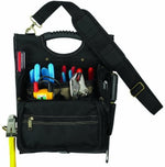 HULTAFORS CLC Tool Works Series 1509 Tool Pouch, 21-Pocket, Polyester, Black TOOLS HULTAFORS