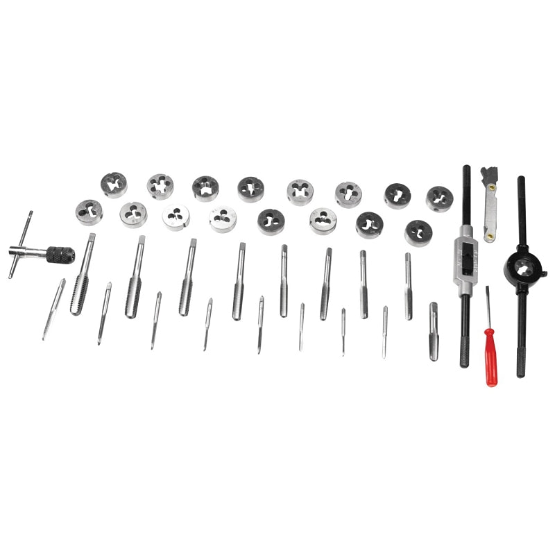 WILMAR Wilmar W4001DB Tap and Die Set, 40-Piece, Carbon Steel TOOLS WILMAR