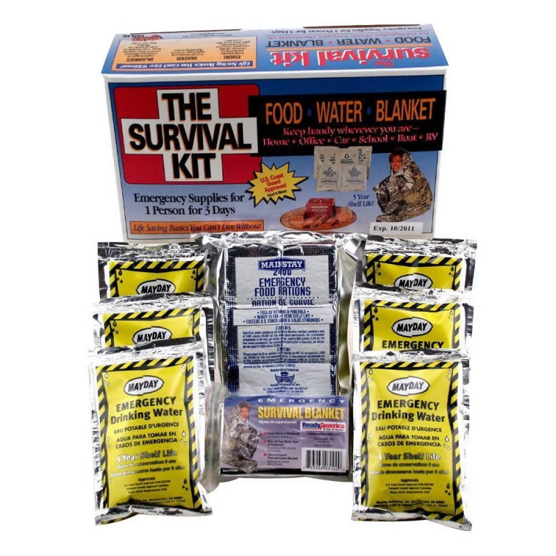 READY AMERICA Ready America 3000 Survival Kit, Plastic HARDWARE & FARM SUPPLIES READY AMERICA