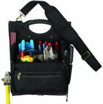 HULTAFORS CLC Tool Works Series 1509 Tool Pouch, 21-Pocket, Polyester, Black TOOLS HULTAFORS